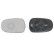 Mirror Glass, outside mirror 4338836 Hagus, Thumbnail 2