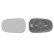 Mirror Glass, outside mirror 4366831 Hagus
