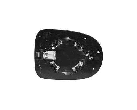 Mirror Glass, outside mirror 4367837 Hagus