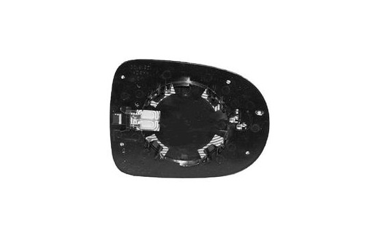 Mirror Glass, outside mirror 4367837 Hagus
