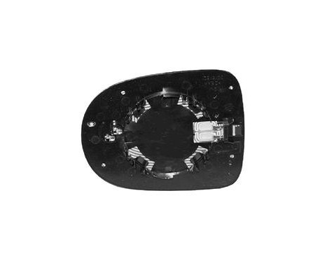 Mirror Glass, outside mirror 4367838 Hagus