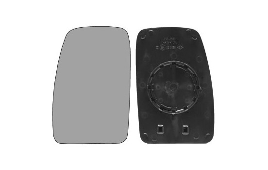 Mirror Glass, outside mirror 4387832 Hagus