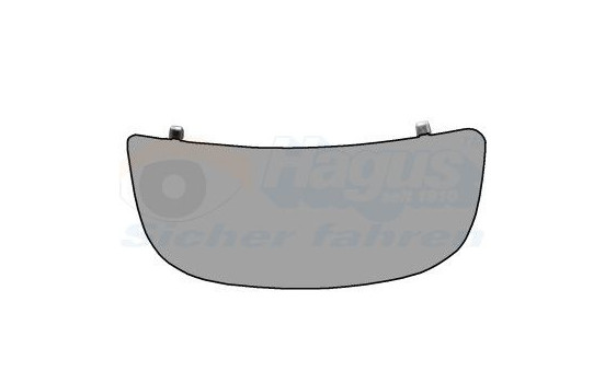 Mirror Glass, outside mirror 4394834 Hagus, Image 2