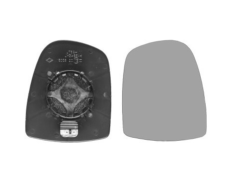 Mirror Glass, outside mirror 4394838 Hagus