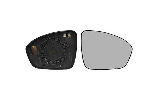 Mirror Glass, outside mirror 4407838 Hagus