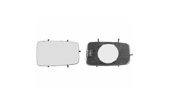 Mirror Glass, outside mirror 4930838 Hagus, Image 2