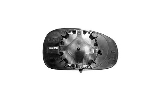 Mirror Glass, outside mirror 4939837 Hagus