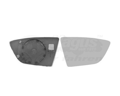 Mirror Glass, outside mirror 4946832 Hagus