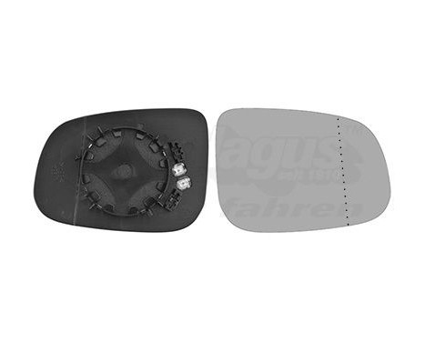 Mirror Glass, outside mirror 5922838 Hagus