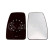 Mirror Glass, outside mirror 6402905 Alkar