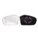Mirror Glass, outside mirror 6411557 Alkar