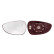 Mirror Glass, outside mirror 6431394 Alkar
