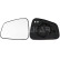 Mirror Glass, outside mirror 6431446 Alkar