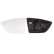 Mirror Glass, outside mirror 6431807 Alkar