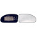 Mirror Glass, outside mirror 6432399 Alkar