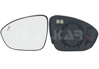 Mirror glass, outside mirror 6435207 Alkar