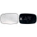 Mirror Glass, outside mirror 6473228 Alkar