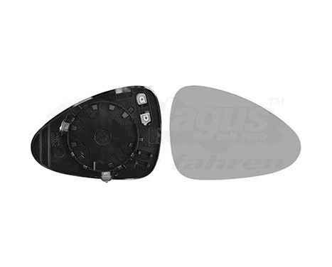 Mirror Glass, outside mirror 7406838 Hagus