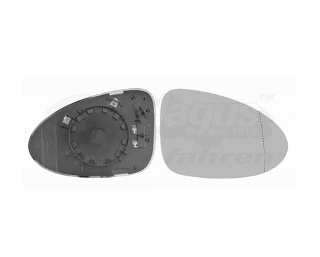 Mirror Glass, outside mirror 7421838 Hagus