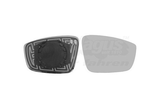Mirror Glass, outside mirror 7617838 Hagus