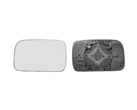Mirror Glass, outside mirror 7625831 Hagus