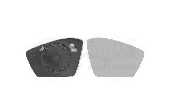 Mirror Glass, outside mirror 7638838 Van Wezel