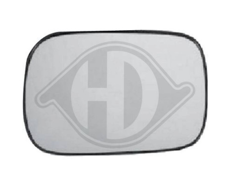 Mirror Glass, outside mirror 7685026 Diederichs, Image 2