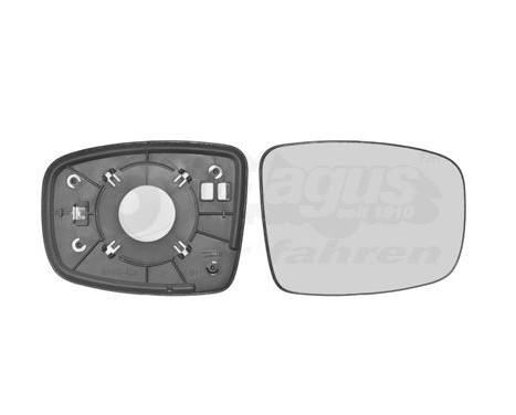 Mirror Glass, outside mirror 8208834 Hagus