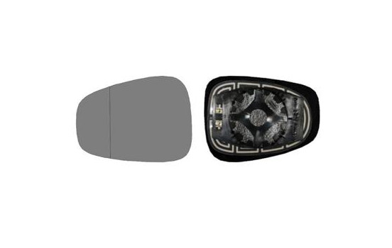 Mirror Glass, outside mirror HAGUS 0113837