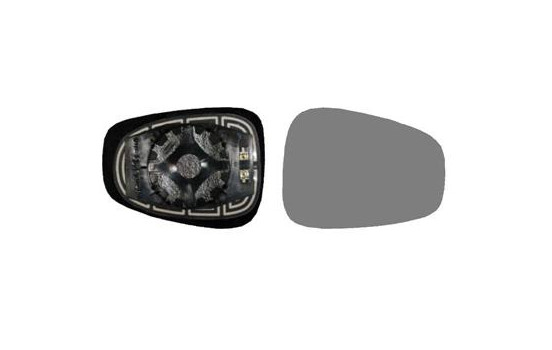 Mirror Glass, outside mirror HAGUS 0113838