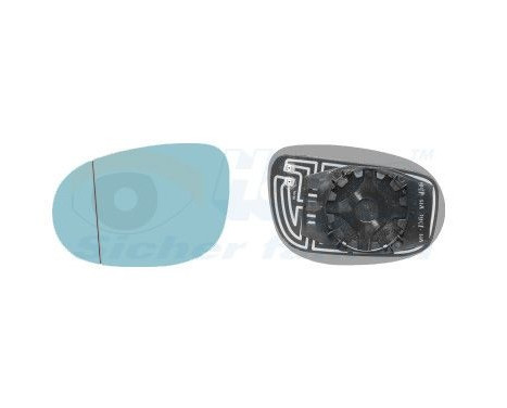 Mirror Glass, outside mirror HAGUS 1743837, Image 2