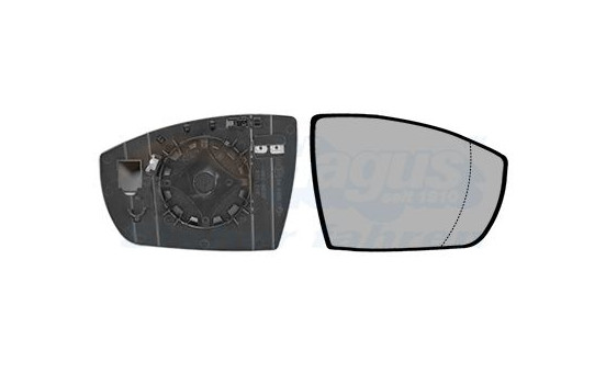 Mirror Glass, outside mirror * HAGUS * 1802838 Van Wezel