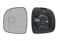 Mirror Glass, outside mirror * HAGUS * 3080833 Van Wezel