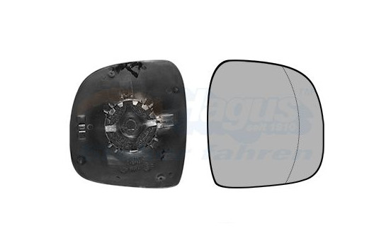Mirror Glass, outside mirror * HAGUS * 3080834 Van Wezel