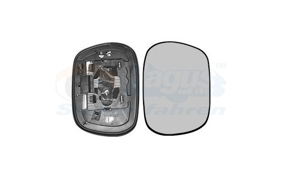 Mirror Glass, outside mirror * HAGUS * 5377838