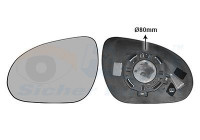 Mirror Glass, outside mirror * HAGUS * 8207833