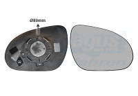 Mirror Glass, outside mirror * HAGUS * 8207834