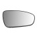 Mirror glass, outside mirror