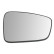 Mirror glass, outside mirror
