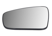Mirror glass, outside mirror