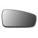 Mirror glass, outside mirror