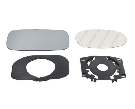 Mirror glass, outside mirror