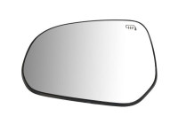 Mirror glass, outside mirror