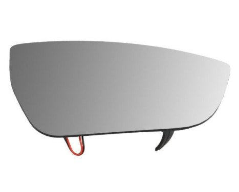 Mirror glass, outside mirror