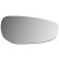 Mirror glass, outside mirror