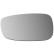 Mirror glass, outside mirror