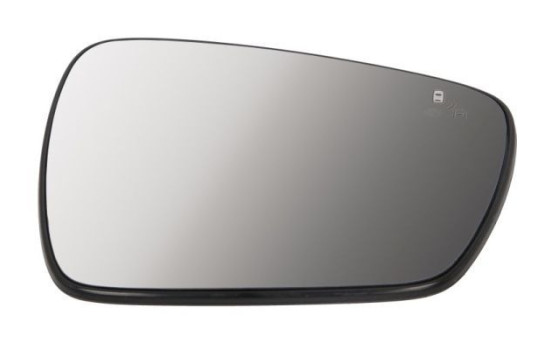 Mirror glass, outside mirror