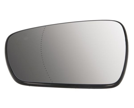 Mirror glass, outside mirror