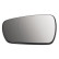 Mirror glass, outside mirror