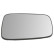 Mirror glass, outside mirror